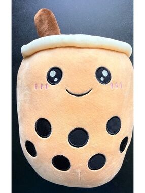 Squishmallows Boba Bubble Tea Plush – Kawaii Tapioca Drink – Approx. 12”
